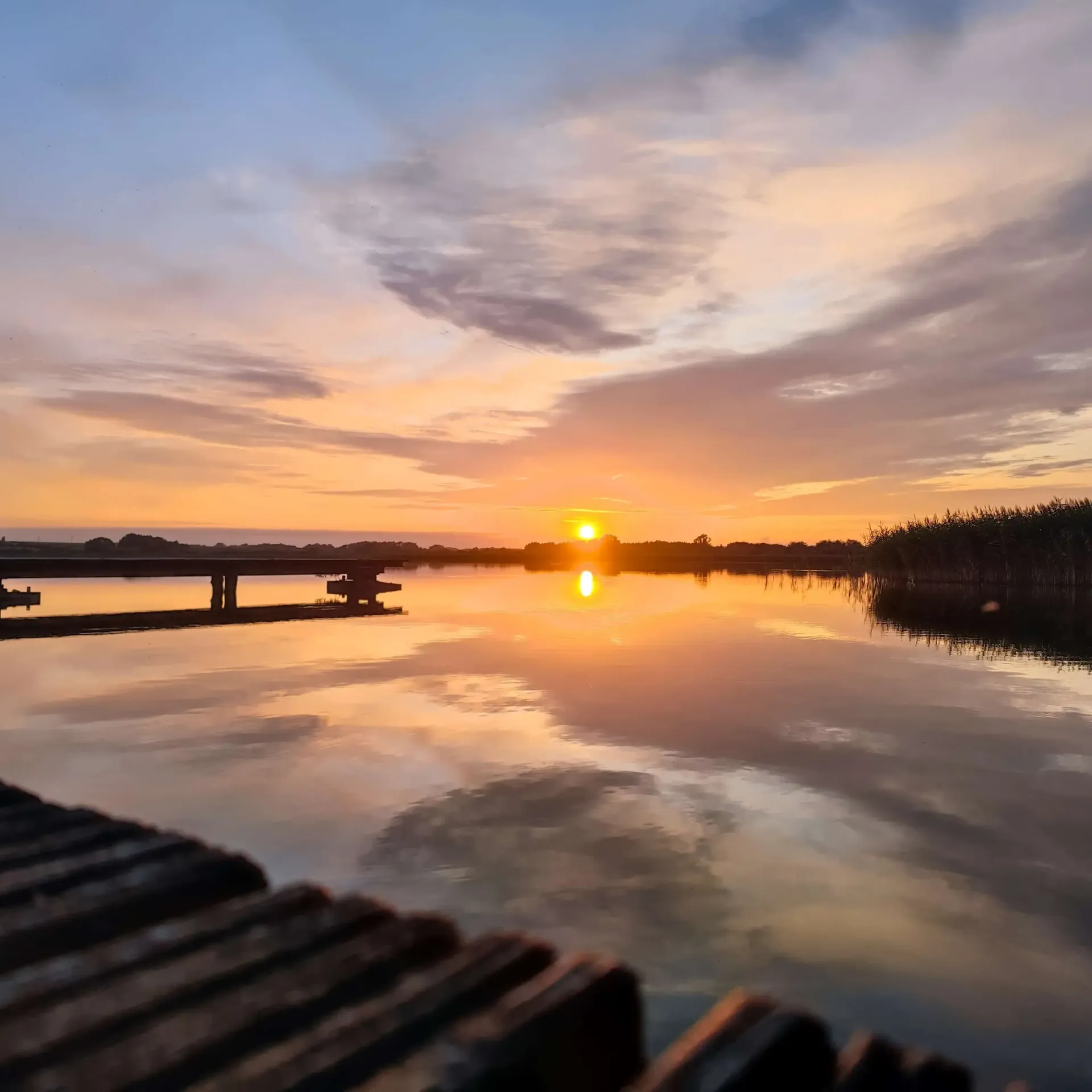 Sonnenuntergang am See