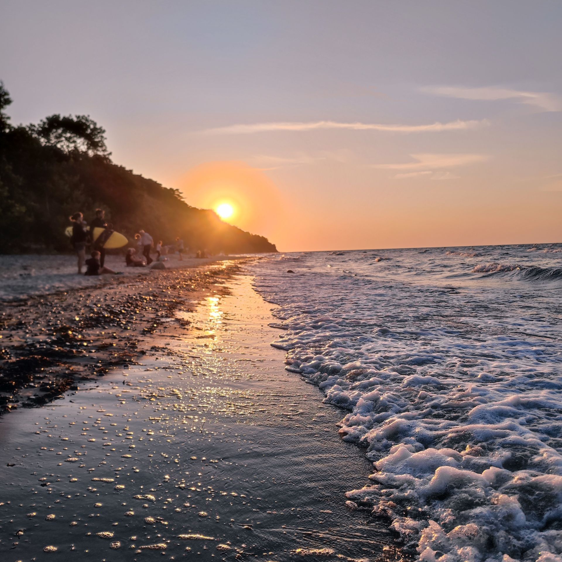 Sonnenuntergang Ostsee