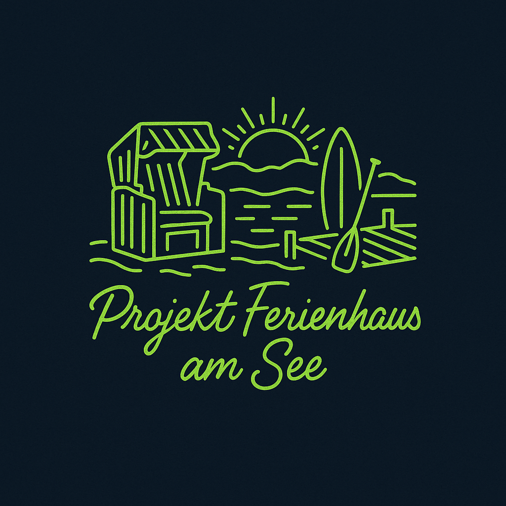 Unser Logo Projekt Ferienhaus am See
