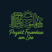 Unser Logo Projekt Ferienhaus am See