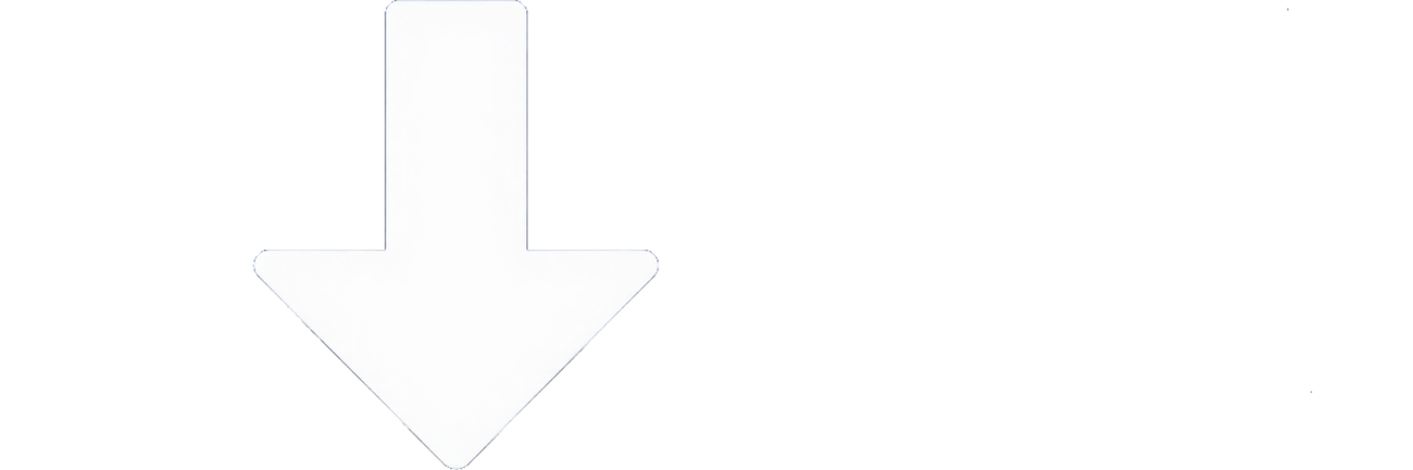 Icono de flecha blanca hacia abajo sobre un fondo claro