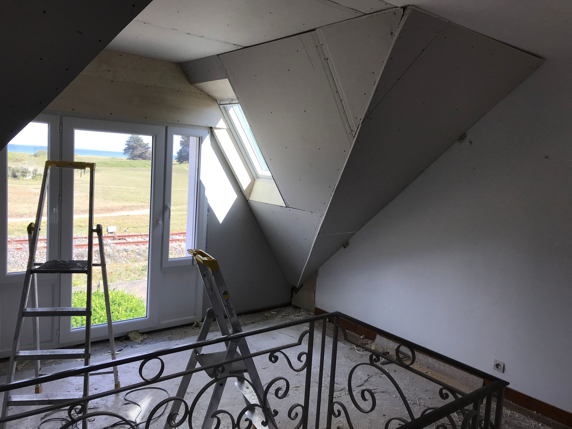 Agrandissement vue intérieure