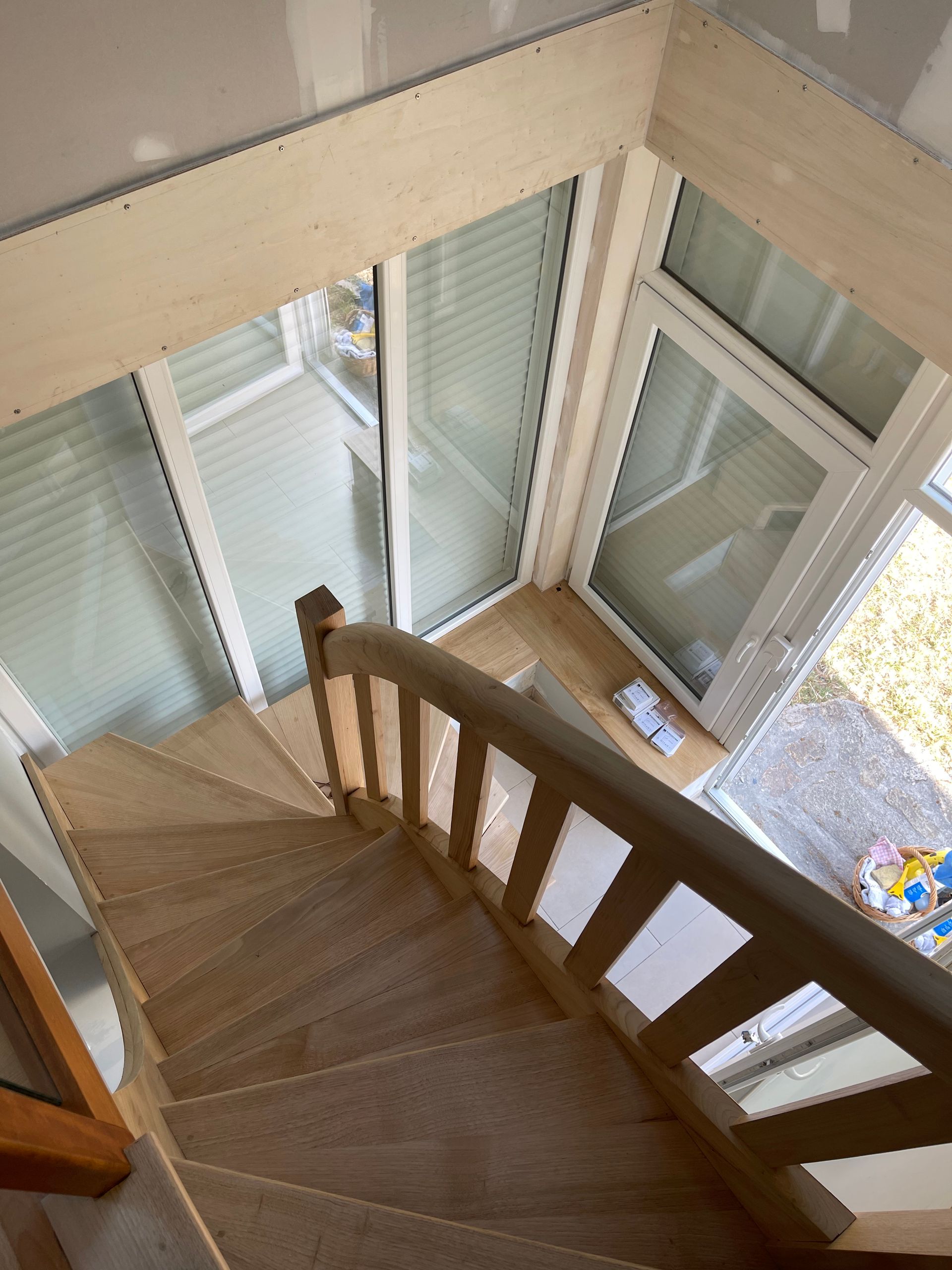 Escalier vue de haut