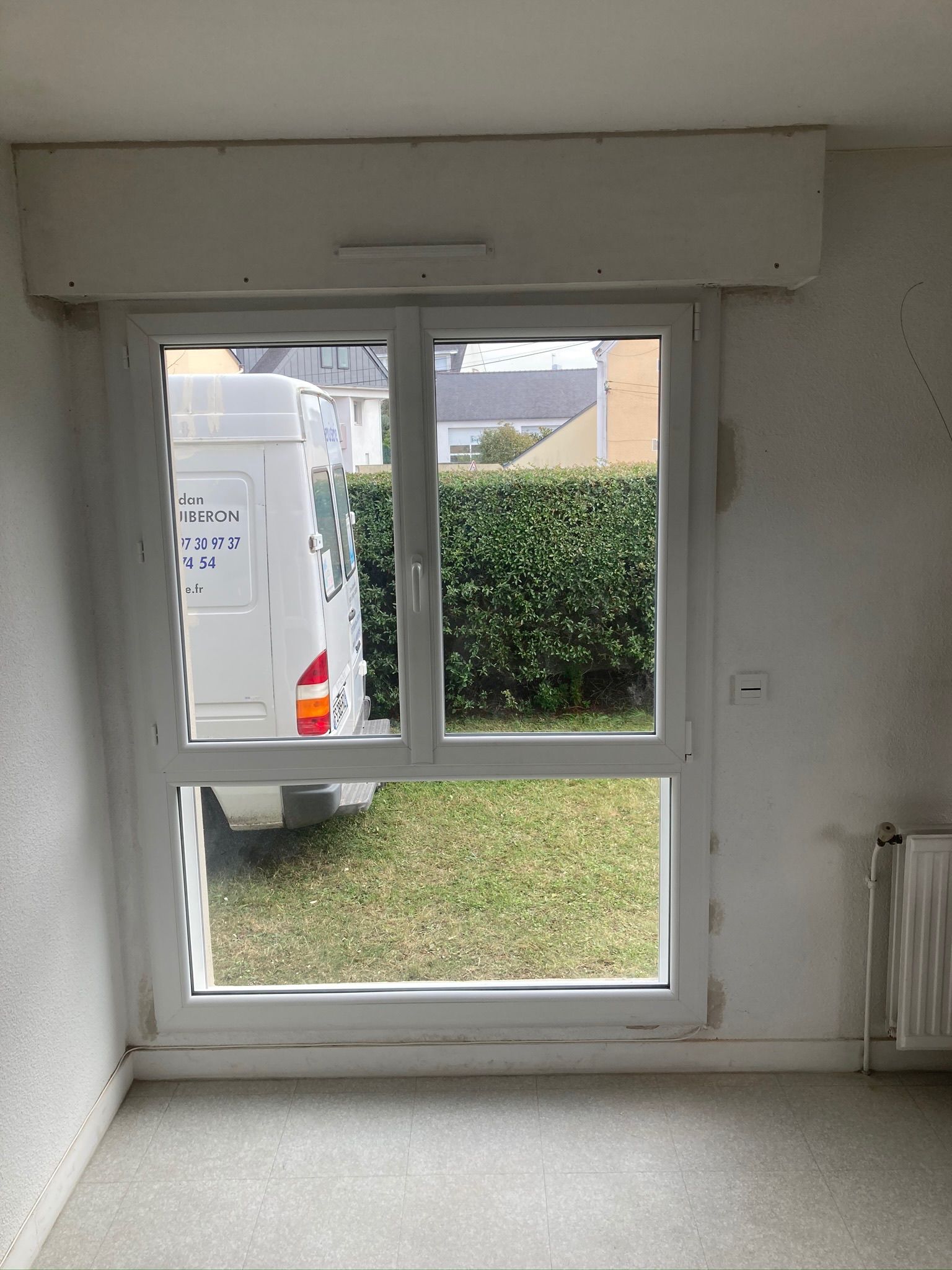 Fenêtre en PVC intérieur