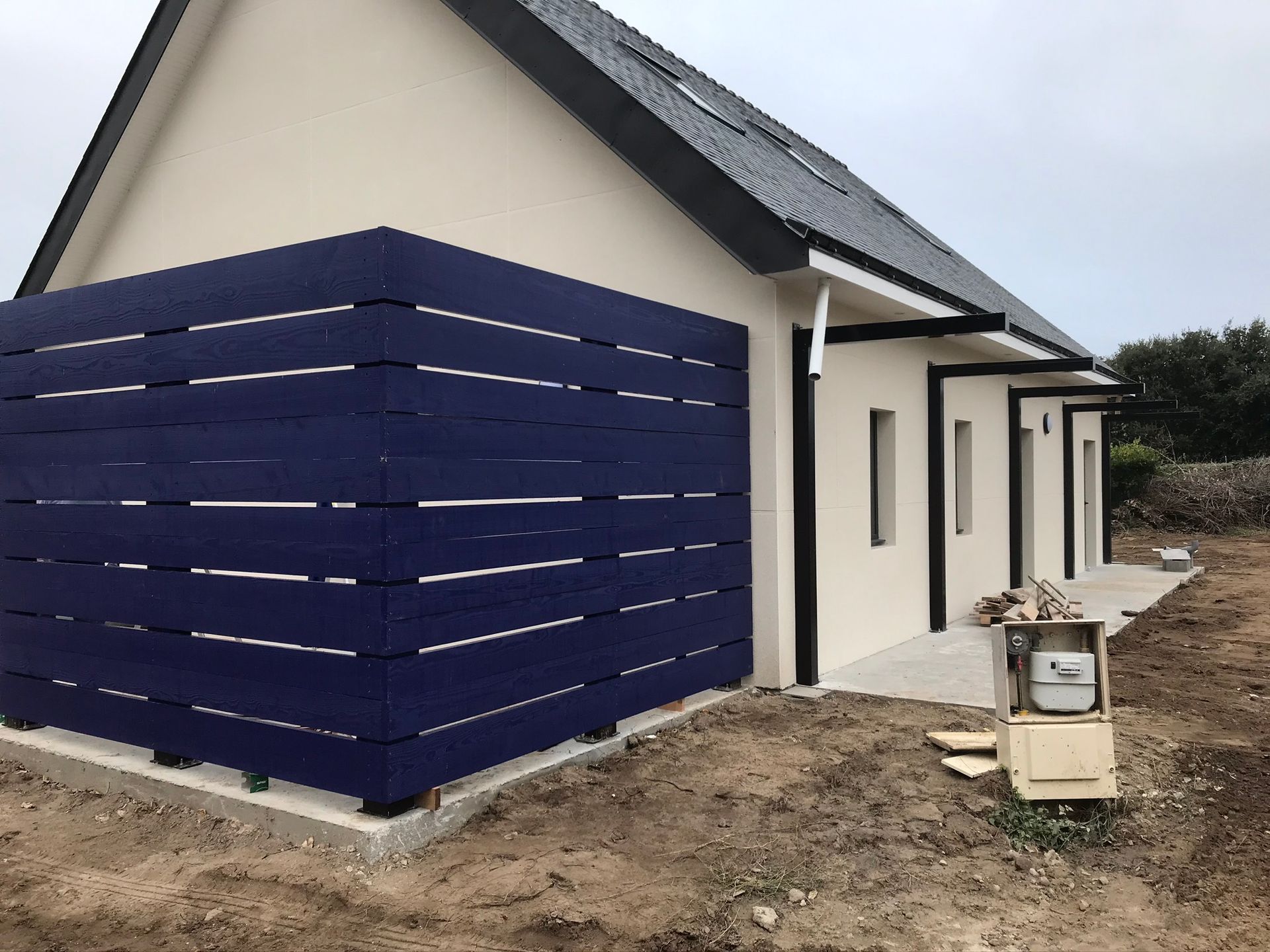 Habillage extérieur en bois