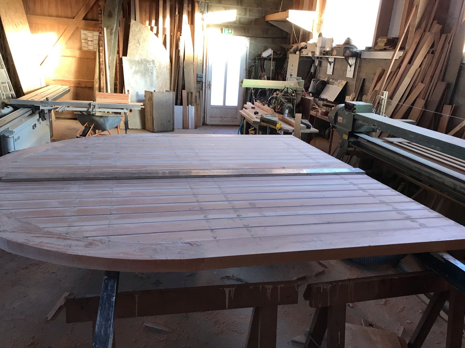 portail en cours de réalisation