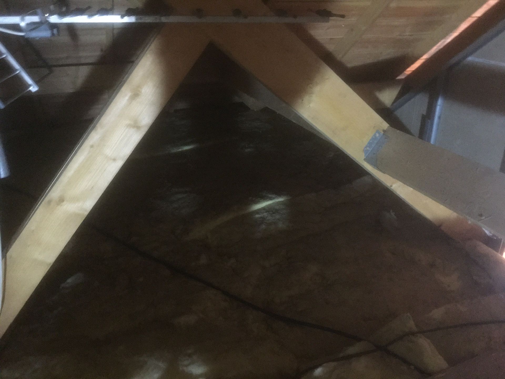 Charpente renfort de l'intérieur