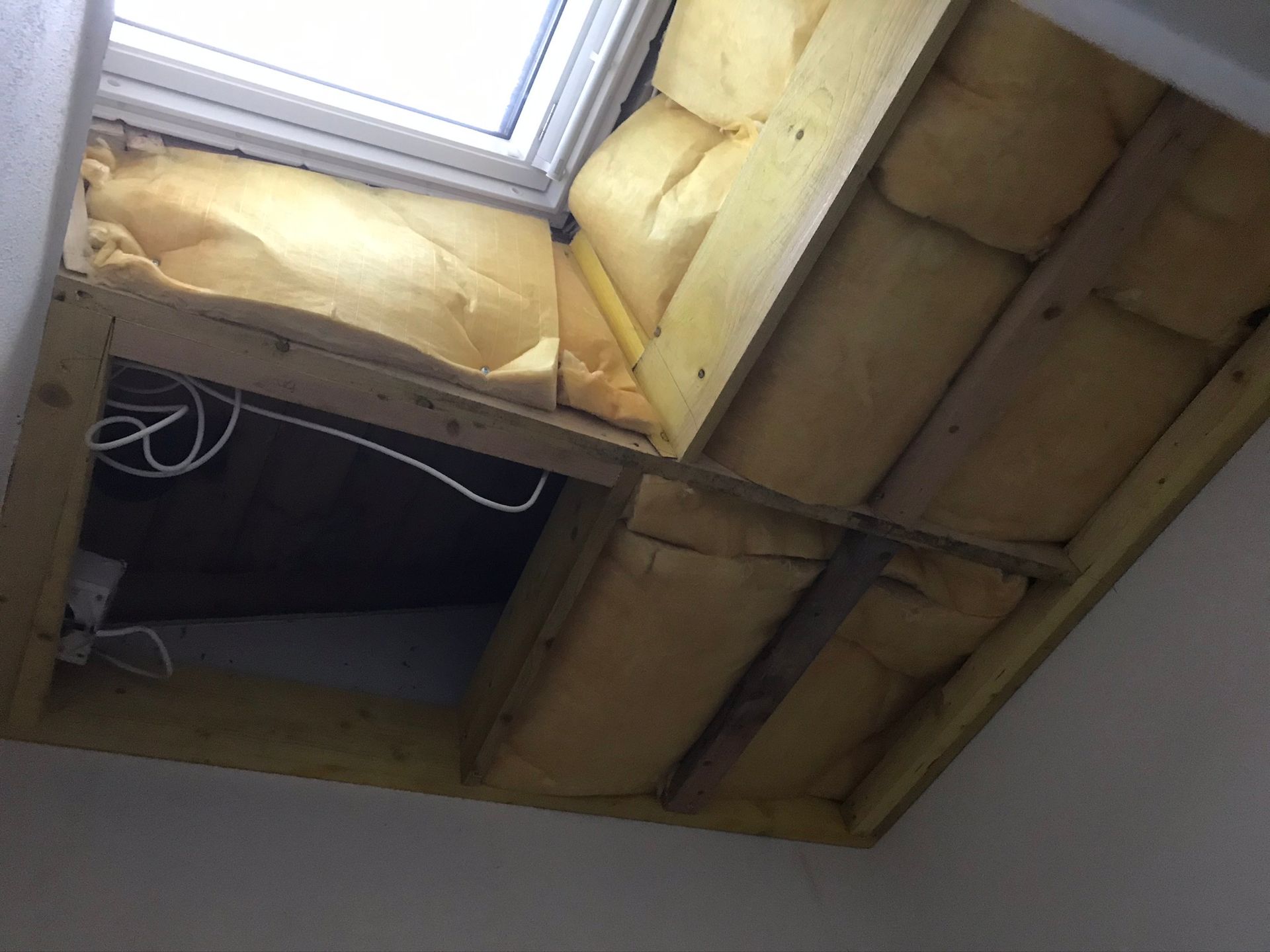 Renfort charpente et insolation