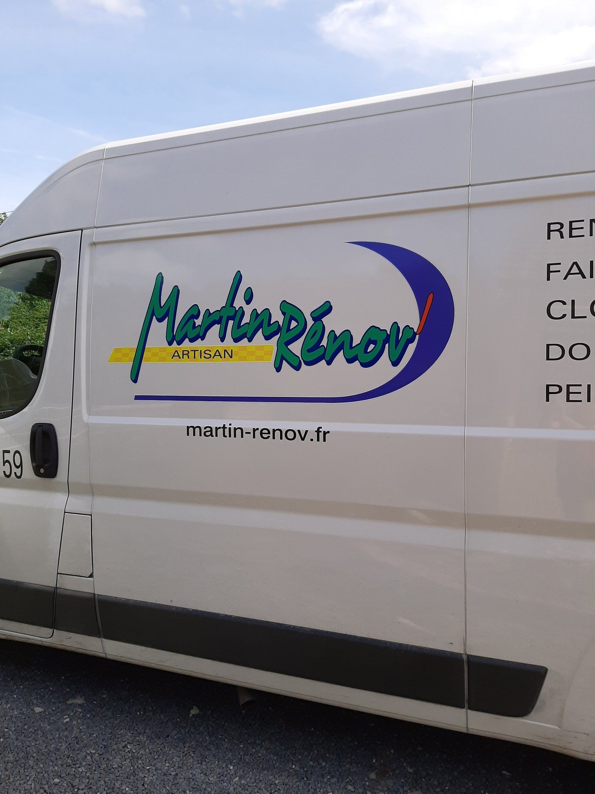 Fourgon de l'entreprise 