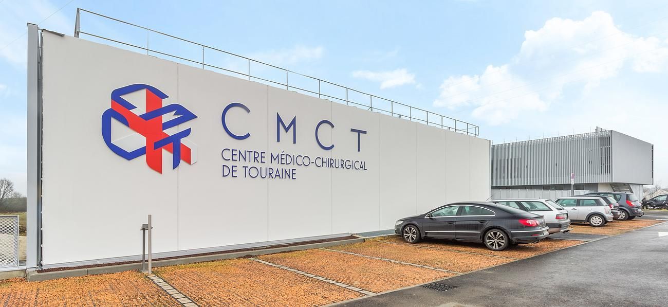 La devanture de la clinique