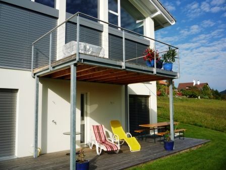 Balkon Schlosserei Metallbau - M. Flammer Schlosserei GmbH - Hägendorf