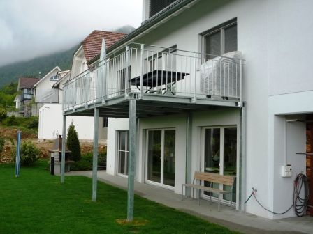 Balkon Schlosserei Metallbau - M. Flammer Schlosserei GmbH - Hägendorf