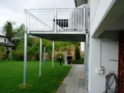 Balkon Schlosserei Metallbau - M. Flammer Schlosserei GmbH - Hägendorf