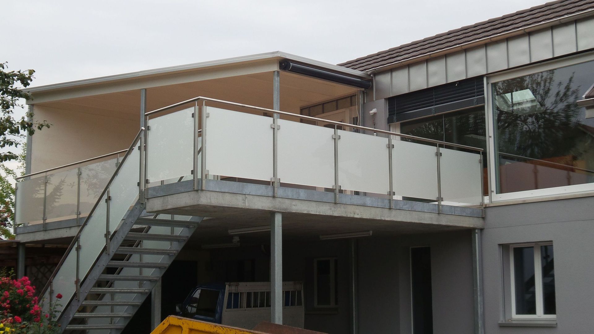 Balkon Schlosserei Metallbau - M. Flammer Schlosserei GmbH - Hägendorf