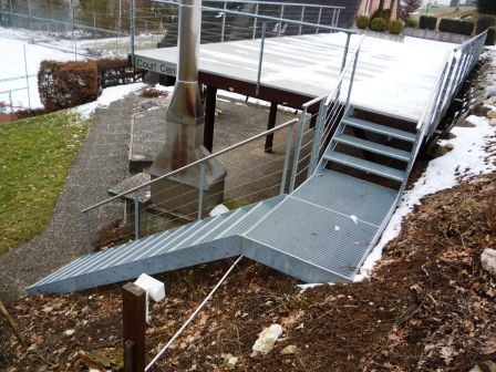 Treppen Schlosserei Metallbau - M. Flammer Schlosserei GmbH - Hägendorf