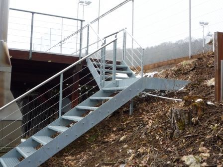 Treppen Schlosserei Metallbau - M. Flammer Schlosserei GmbH - Hägendorf