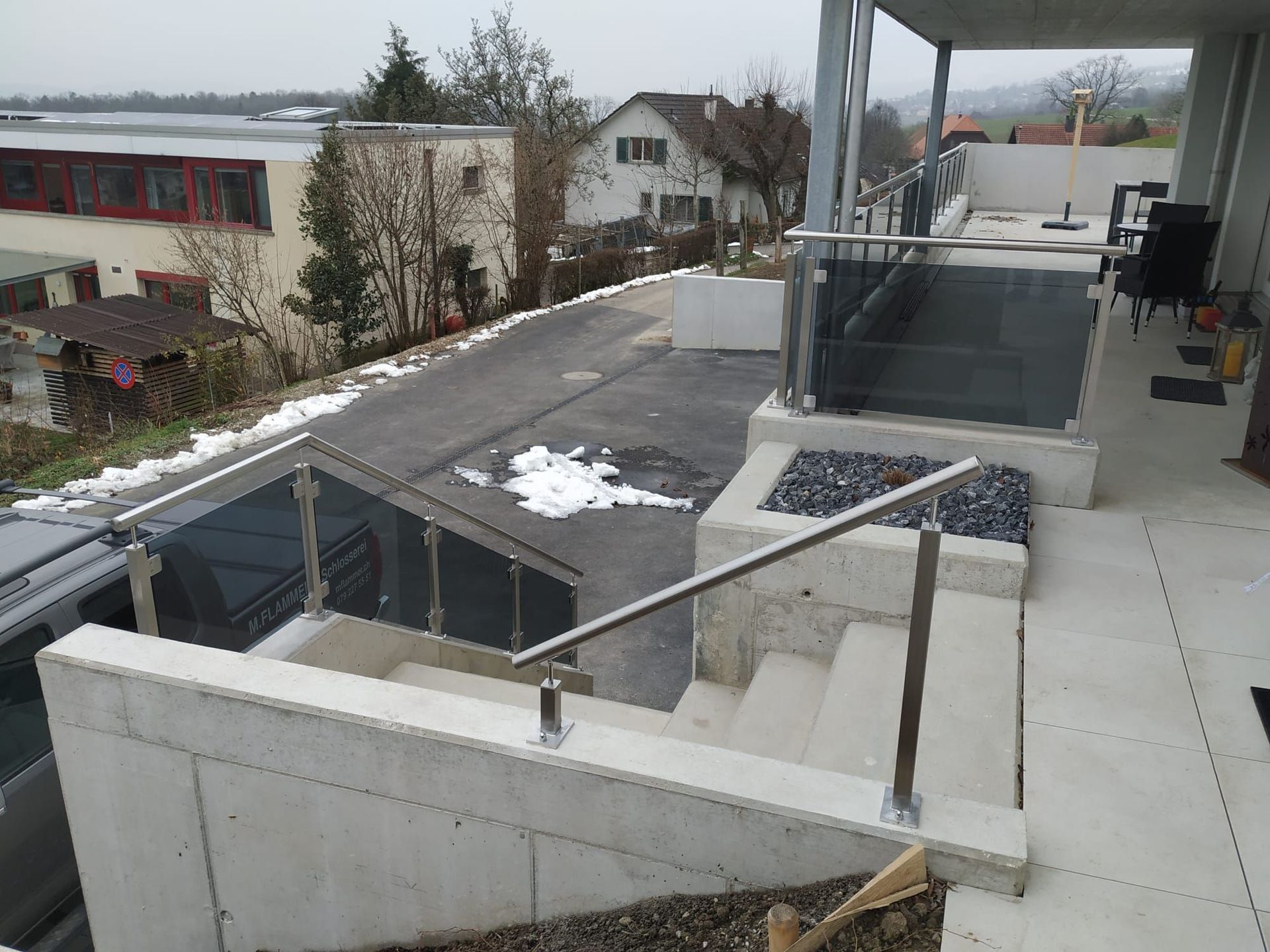 Treppen Schlosserei Metallbau - M. Flammer Schlosserei GmbH - Hägendorf