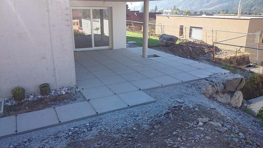 Sitzplatz - Schweizer Gartenbau