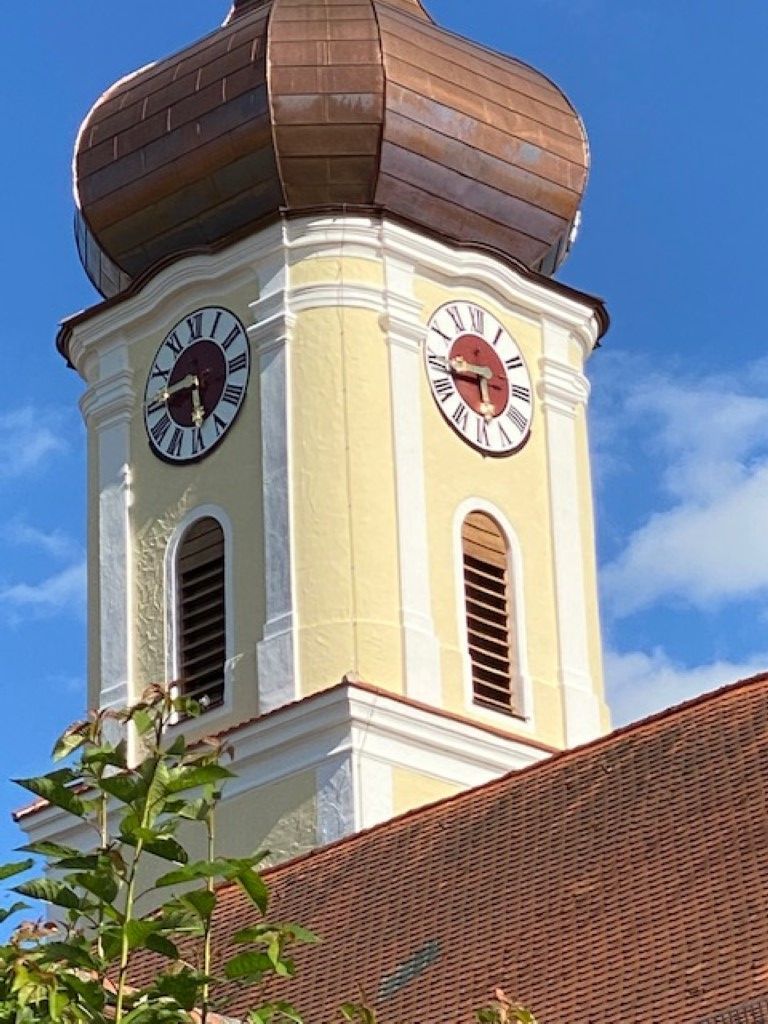 Fassadensanierung an einer Kirche