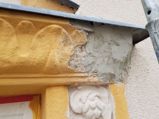 Fassadensanierung vorher