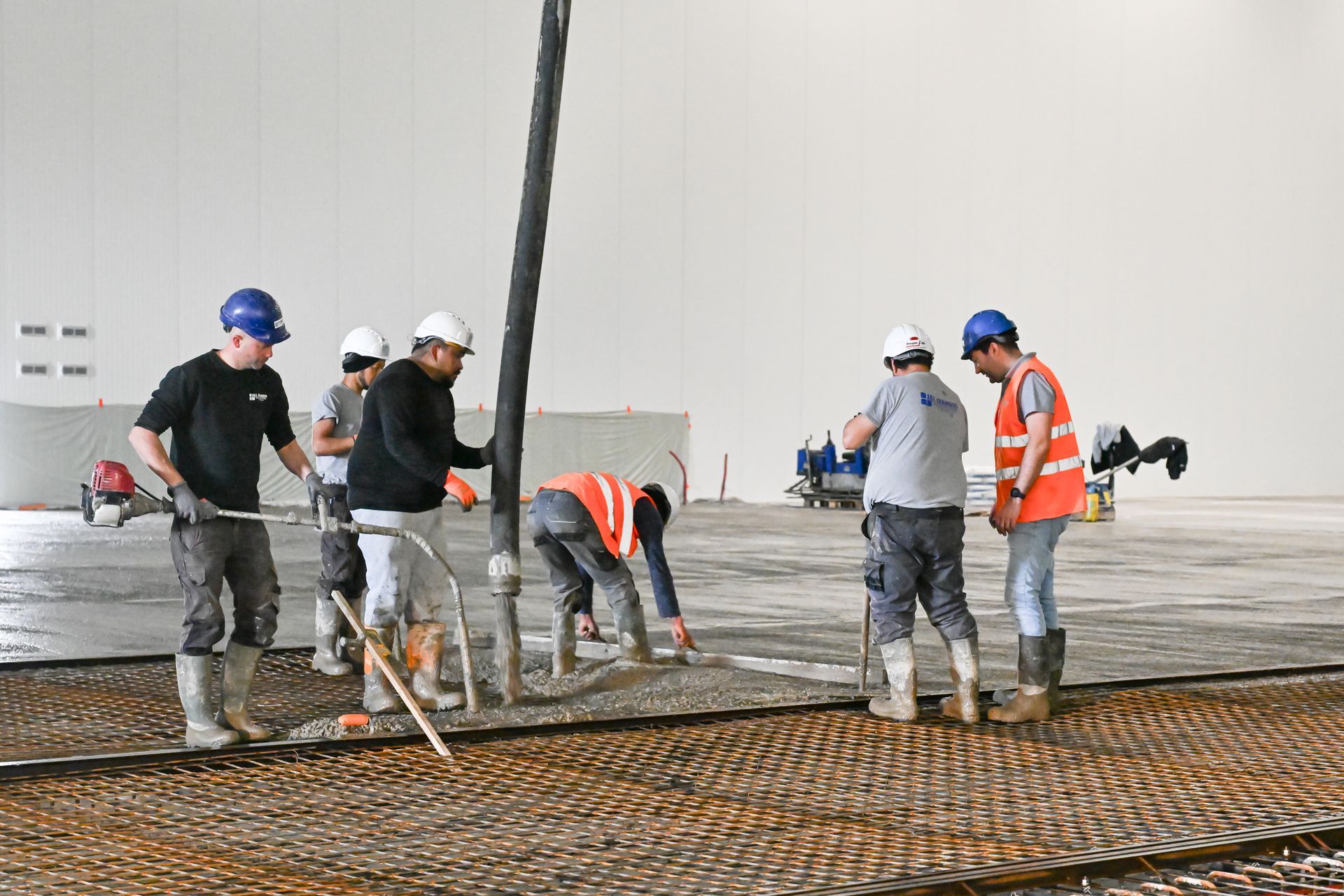 Equipe de la SAS Carneiro sur un chantier