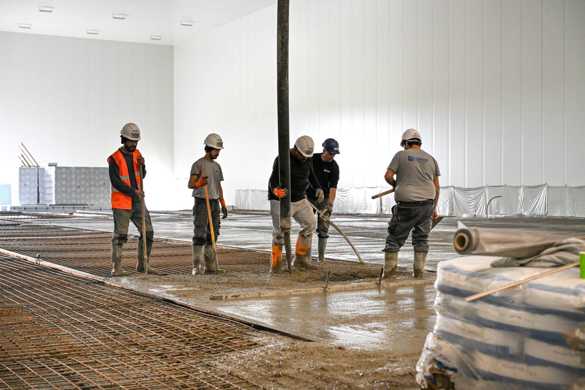 Equipe en train de travailler