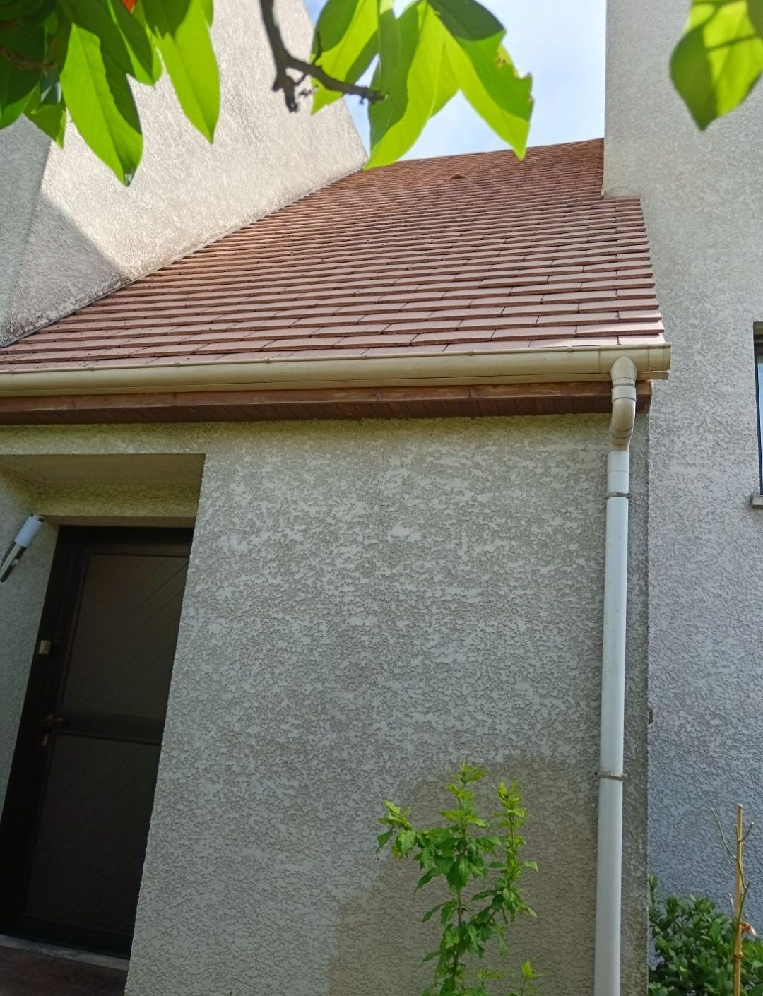 Nettoyage d'une toiture - après