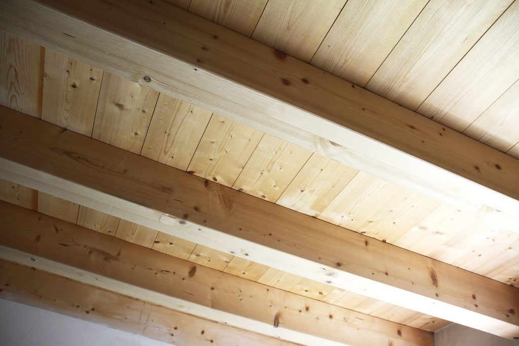 Plafond en bois