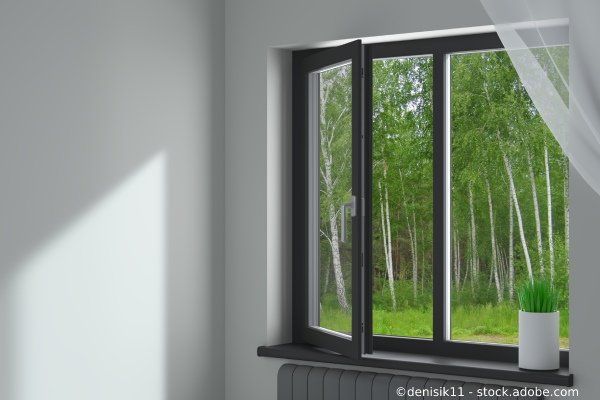 Geöffnetes Fenster