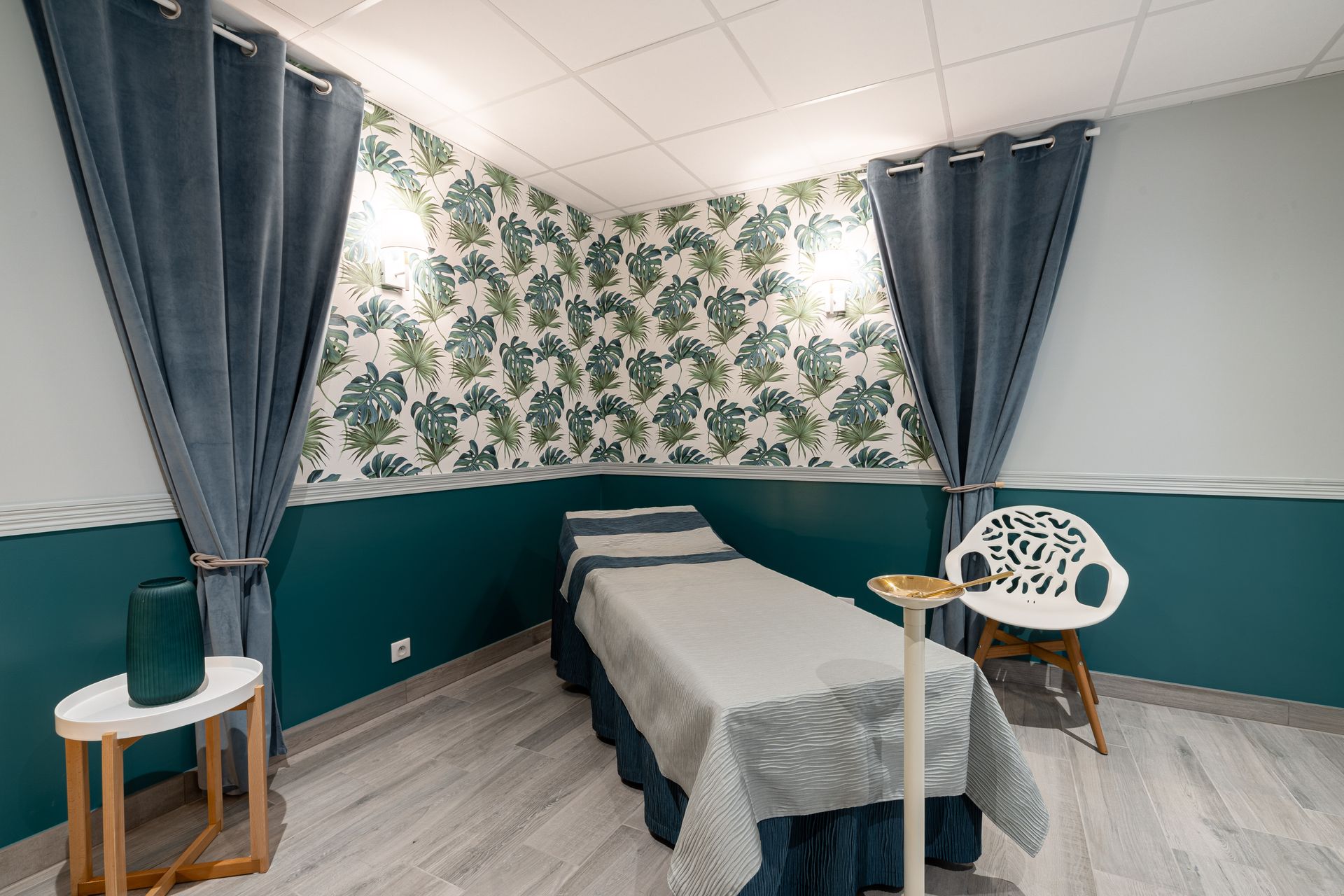 Une chambre funéraire.