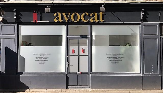 Façade bureau avocat