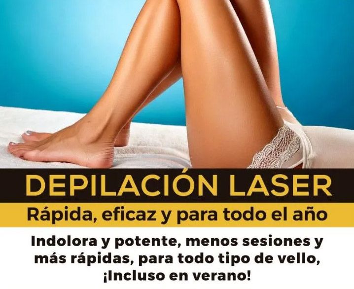 Piernas de mujer, texto que dice 