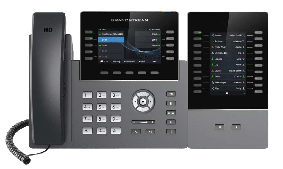 Un teléfono con una pantalla que dice HD