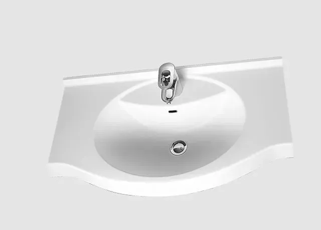 Massvariabler Waschtisch aus Varicor® 