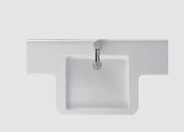 Massvariabler Waschtisch aus Varicor® 