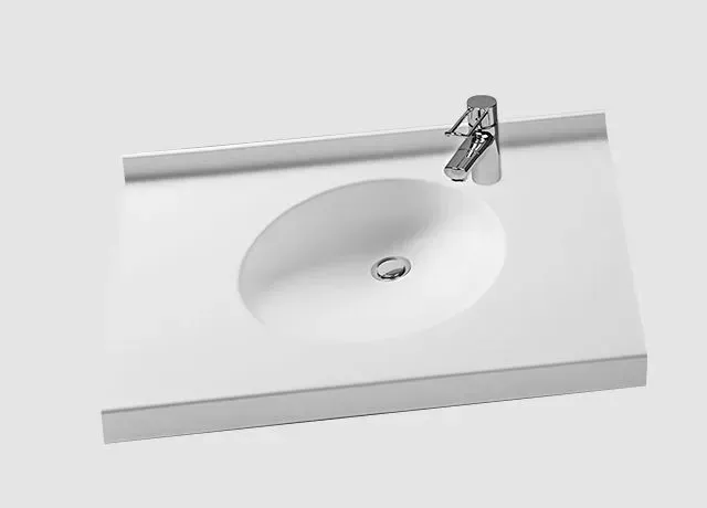 Massvariabler Waschtisch aus Varicor® 