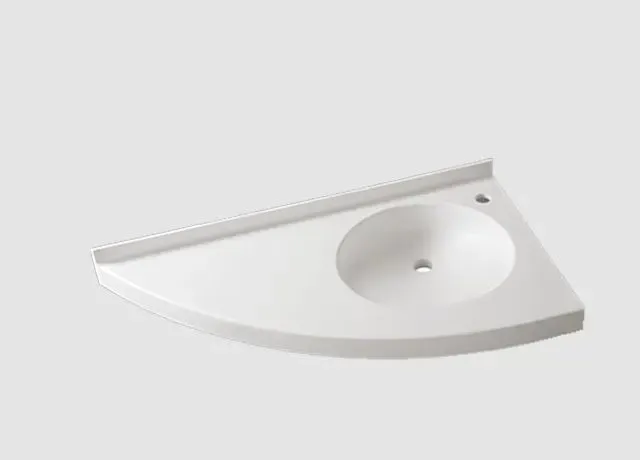 Massvariabler Waschtisch aus Varicor® 