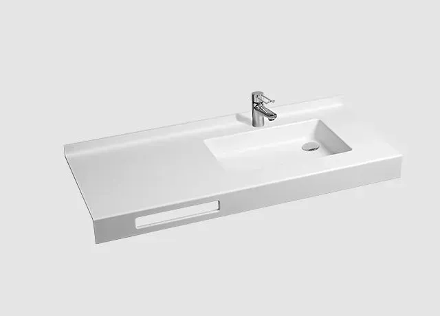 Massvariabler Waschtisch aus Varicor® 