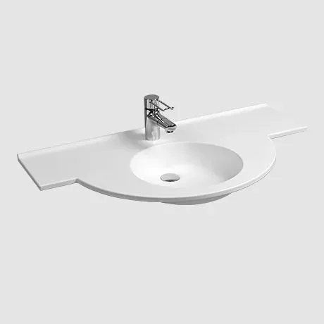 Massvariabler Waschtisch aus Varicor® 