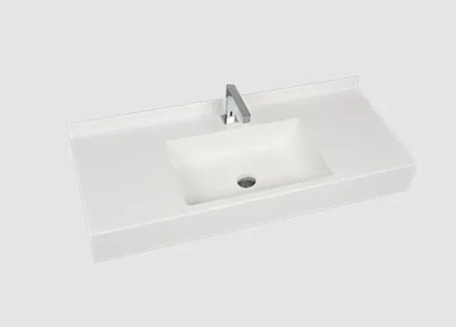 Massvariabler Waschtisch aus Varicor® 