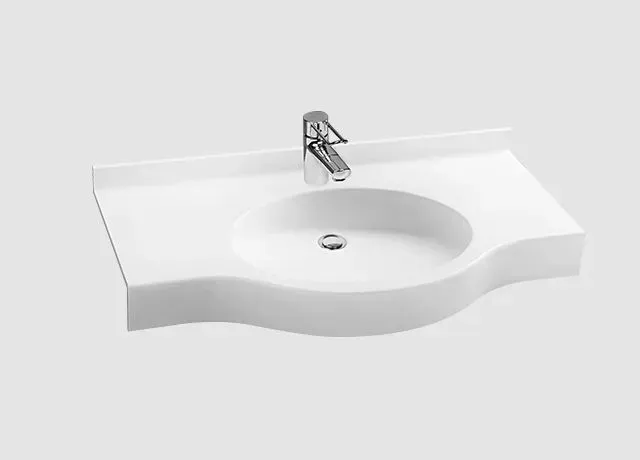 Massvariabler Waschtisch aus Varicor® 