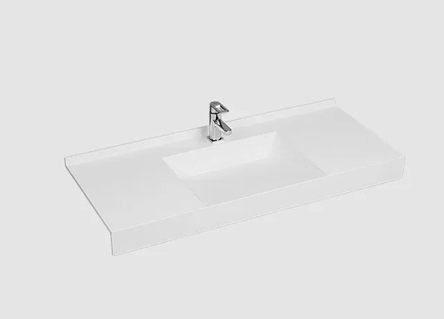 Massvariabler Waschtisch aus Varicor® 