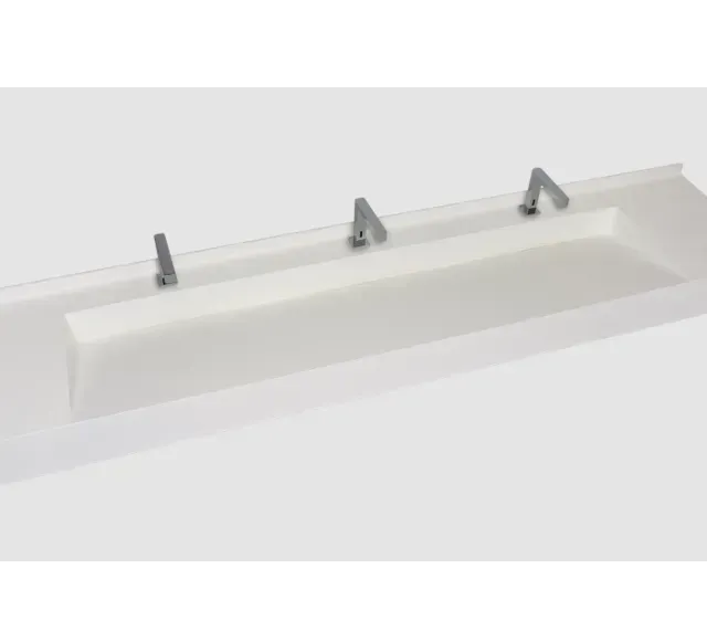 Massvariabler Waschtisch aus Varicor® 