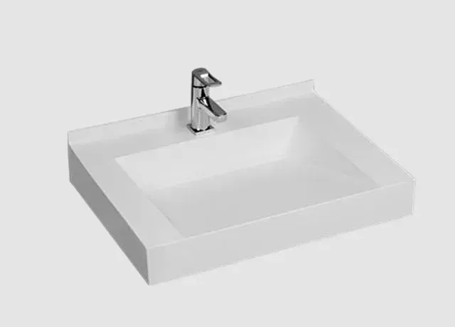 Massvariabler Waschtisch aus Varicor® 