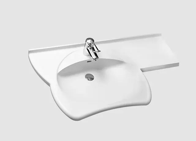 Massvariabler Waschtisch aus Varicor® 