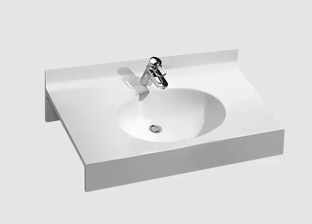 Massvariabler Waschtisch aus Varicor® 