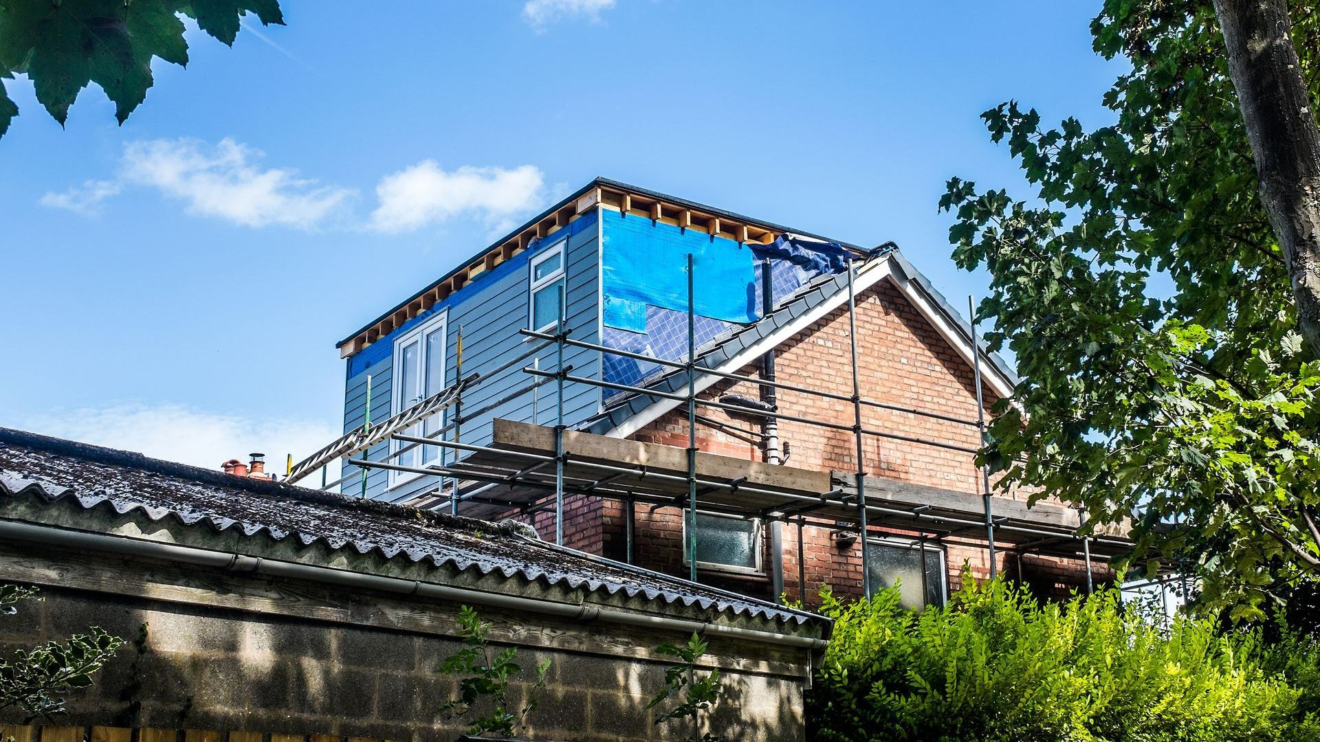 Extension verticale de maison