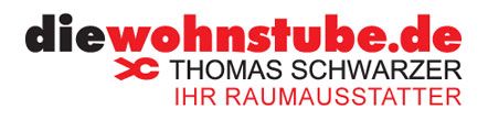 ein Logo für die Wohnstube.de von thomas schwarzer - Partner und Hersteller von Koke Raumausstattung - Tobias Liebrand - vor Ort in Senden und Lüdinghausen