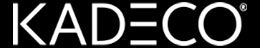 ein schwarz-weißes Logo für kadeco auf einem schwarzen Hintergrund - Partner und Hersteller von Koke Raumausstattung - Tobias Liebrand - vor Ort in Senden und Lüdinghausen