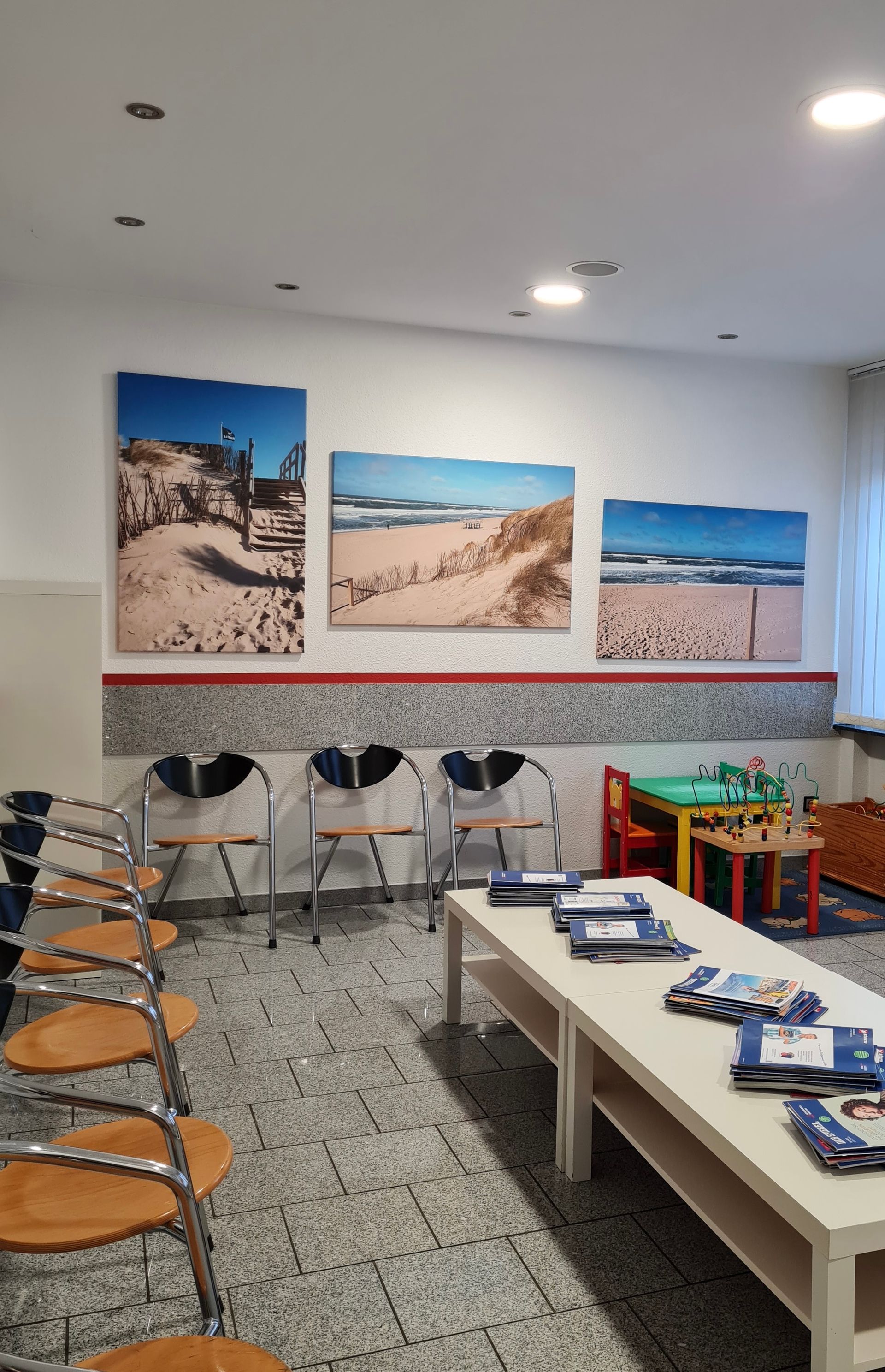 Kind bei HNO Behandlung